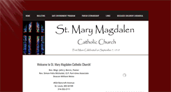 Desktop Screenshot of magdalen.org
