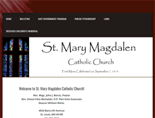 Tablet Screenshot of magdalen.org